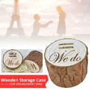 Engraved Wooden Jewellery Box Ring Watch Necklace Bracelet Pendant Storage Case