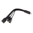 USB3.1 Type C Male Host To USB 3.0/2.0 Female Connector Hub Splitter Cable