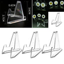 3pcs Coins Display Stands Easel Rack for Badges Medallions Pocket Watches