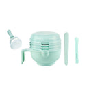 9 sets of baby food supplement grinder manual food grinding bowl baby puree