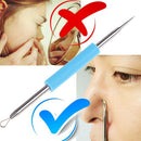 Blackhead Cleaning Skin Care Blemish Face Pimple Tools Blue Acne Remover Needle
