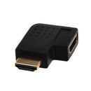 HDMI Male To HDMI Female Right Angle Port Adapter