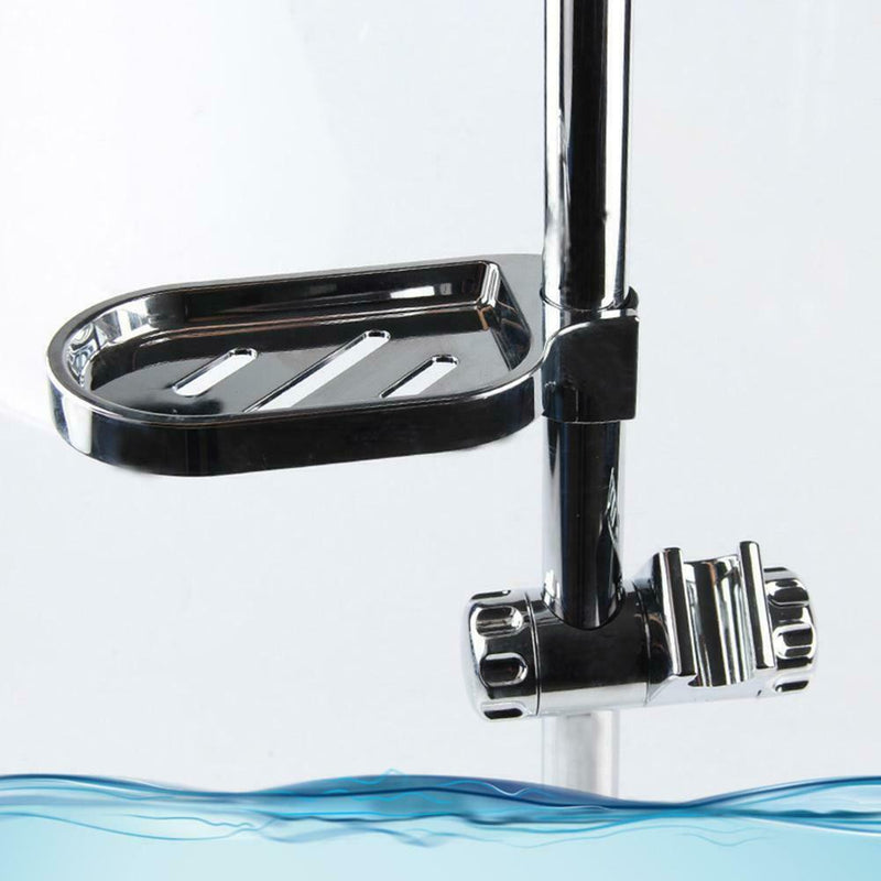 Hand Shower Bracket for Slide Bar Adjustable Chrome Plated Shower Holder AU