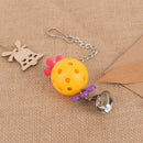 Pet parrot bird bites climb chew toys bell swing cage hanging cockatiel`parakeet
