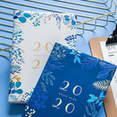 2020 Timetable Efficiency, 365 Days Diary A5 Simple Fashion Notebook Office X5J9