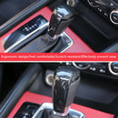 Carbon Fiber Interior Gear Shift Knob Cover Trim For Mazda CX-5 2017 Accessories