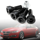 Car Wheel Lock Set Black Lug Bolts For Bmw 1/3/5/6 Series 128I 135I 318I 32