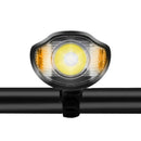 3 in 1 USB Rechargeable LED Bike Front Light+Bicycle Computer+Electric Bell