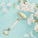 Facial Massage Roller Double Heads Jade Stone Nature Face Lift Sliming Tool A