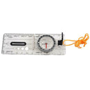 Baseplate Pocket Compass Orienteering Hiking Camping Maps Lensatic Q4A6