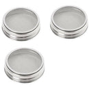 Set Of 3 Stainless Steel Sprouting Jar Lid Kit For Superb Ventilation Fit F D7K4