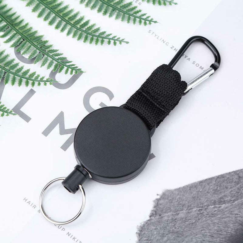 Safety Anti-lost Rope Burglar Quickdraw Retractable Keyrings Keychains