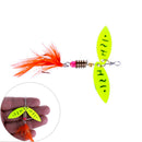 Spinner FishingLure MetalSpoon Lures hard bait fishing tackle Atificial 4.5g MO
