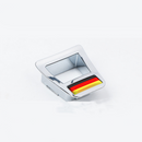 ABS Chrome Interior Steering Wheel Cover Trim For Volkswagen VW Tiguan 2015-2018