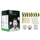 50g Nose Ear Hair Removal Wax Kit Sticks Easy Mens + 8pcs Funny Beard stickers