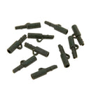 40X Carp Fishing End Tackle lead Clips swivels Anti Random Kit Sleeves S1D7 D2Q8