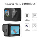 For GoPro Hero 9 Hero9 Accessories PET Film Lens Front Rear Screen Protector Set
