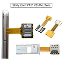 Hybrid Dual SIM Card for Micro SD TF Adapter for Android Extender (LY007)