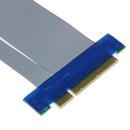 PCI-E 8X To 16X Riser Card Ribbon Extender Extension Cable Cord Adapter Tide
