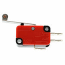 Mini Limit Switch Long Hinge Roller Lever Arm SPDT Snap Action LOT - Red andQ6V8