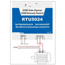 RTU5024 GSM Gate Opener Free Call Wireless Door Access Remote Control by Phone