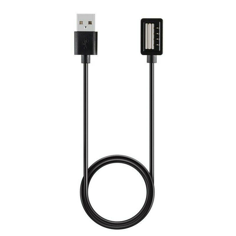 For SUUNTO SPARTAN Smart Watch 1M USB Charger Cable Charging Dock Cradle Black