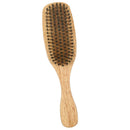 Beard Brush with Synthetic Fiber Bristle - Perfect For Balms and Oils - For Help