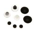 3-Size Silicon Earbuds + 2 Foams + 3 Washers for Plantronics Voyager Headset