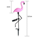 Lawn Lights Outdoor Decorative Stake Lamp LED Solar Pink Flamingo
