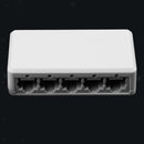 5-Port Fast Ethernet Unmanaged Switch Plug and Play Desktop Ethernet Hub