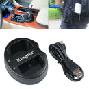 For Canon 5D2 5D3 5D4 70D 60D 80D 7D 5DR 5DS LP-E6 Dual Channel Battery Charger