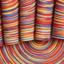 Braided Colorful Round Place Mats for Kitchen Dining Table Runner Heat Insu G2Y6