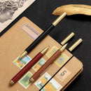 Exquiste Ballpoint Pen Wood Brass Roller Ball Pen Pretty Writing Stationery