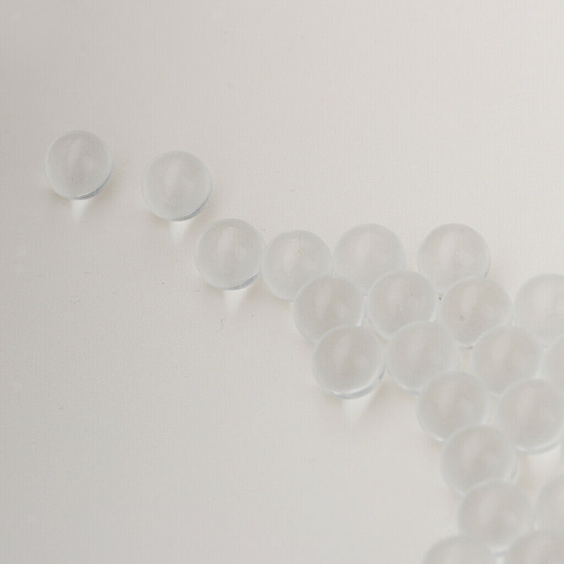 100 Pieces Clear Glass Marbles for Vases or Games, Aquarium Decorations
