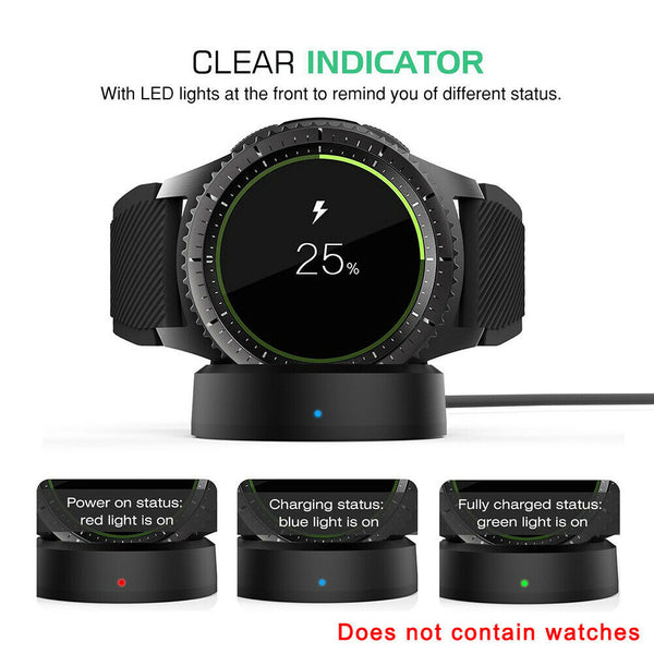 Gear S3 Charger Cradle Dock Charging Smart Watch Charger USB Cable Classic