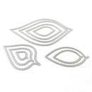 9pcs Leaves Scarpbook Accessory Metal Cutting Die Stencils Craft DIY Tool
