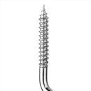 10pcs Mini Eye Pins Screw Hook House Curtain Net Wire Hanging Hook 55x3.8mm