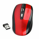 2.4GHz Wireless 2400DPI Cordless Optical Mouse Mice Receiver Laptop For PC G5O6