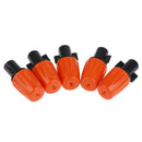5Pcs Adjustable Misting Nozzle with Tee Joint for Watering Irrigation Sprink Gw