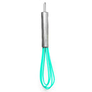 Stainless Steel & Silicone Whisk Kitchen Utensils For Beating & Stirring