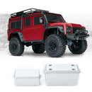 1/10 Crawler RC Car Scale Accessories Hard Metal Decorative Tool Box Set
