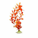 Orange Artificial Water Plants for Fish Tank Plastic Decoration Ornament