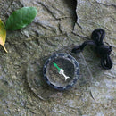 Multifunctional Equipment Camping Outdoor Mini Compass Ruler Portable Map S S8P1