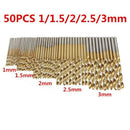 55 PCS HSS 4241 Countersink Cone Drill Bit Set and High Speed Steel HSS Tit