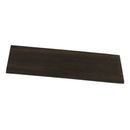 1 Piece Guitar Blackwood Headplate Veneer Headstock for Luthier Part Black