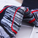 Women Men Winter Sports Hiking Socks Thermal Snow Ski Crew Sock Black XL