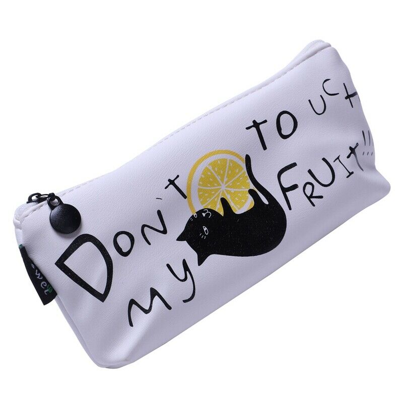 2pcs Large Capacity Pencil Bag Creative Simple Small Fresh Pencil Box Femal F3O9