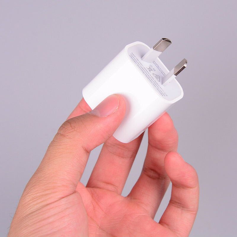 Universal travel 5V 2A dual USB AC wall home charger power adapter AU plug phoM&