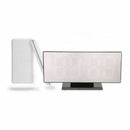 New Upgrate Digital Alarm Clock LED Mirror Clock Multifunction Snooze Displ N7W4