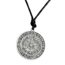 Viking Amulet Compass Pendant Choker, Norse Nordic Necklace  Jewelry